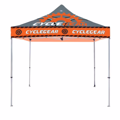 10 ft Casita Steel Tent Full Color Dye Sub Print Graphic Package White Trim Color 01