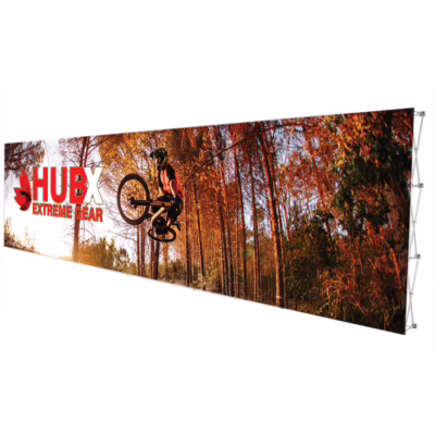 30 x 7.5 ft. RPL Fabric Pop Up Display Straight Graphic Package No Endcaps 01