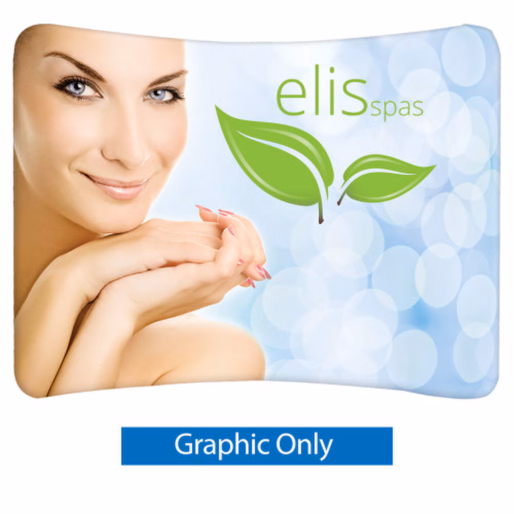 EZ Tube 10ft Curve Matrix Graphic Only