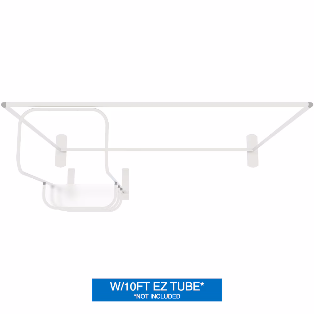 EZ Tube Waterfall Shelves Hardware Only 05