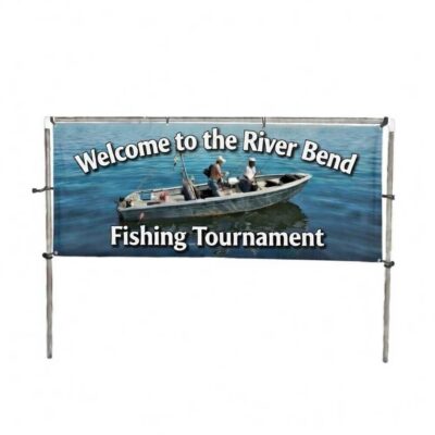 In Ground Banner 12x5 Single