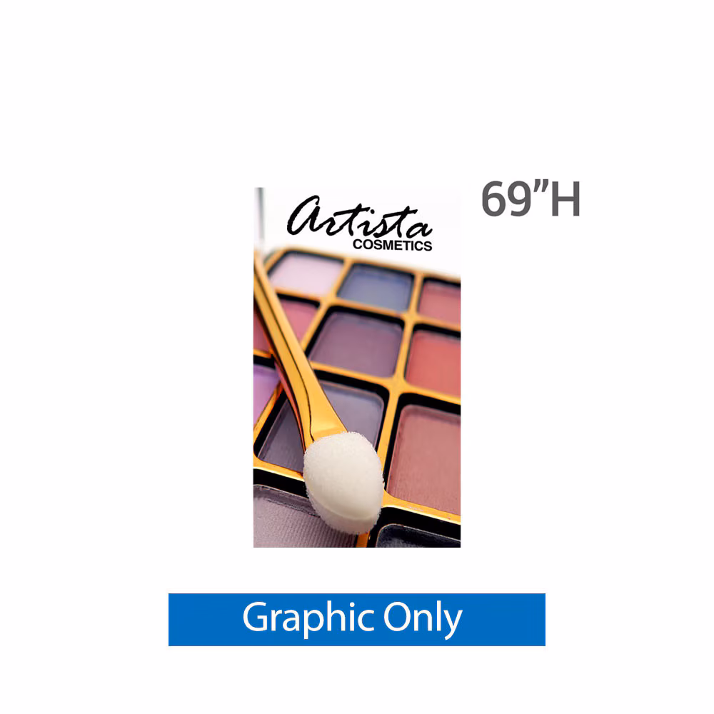 Maui Retractable Banner Stands Graphic Only 69 inches 01