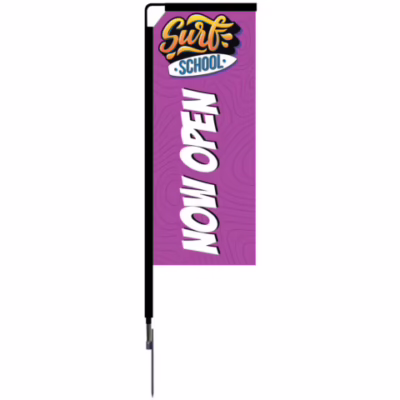 Custom Mamba Flags for Outdoor Advertising & Promotions