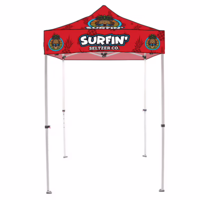 ONE CHOICE 5 ft. Casita Canopy Tents Graphic Package Black Trim 01