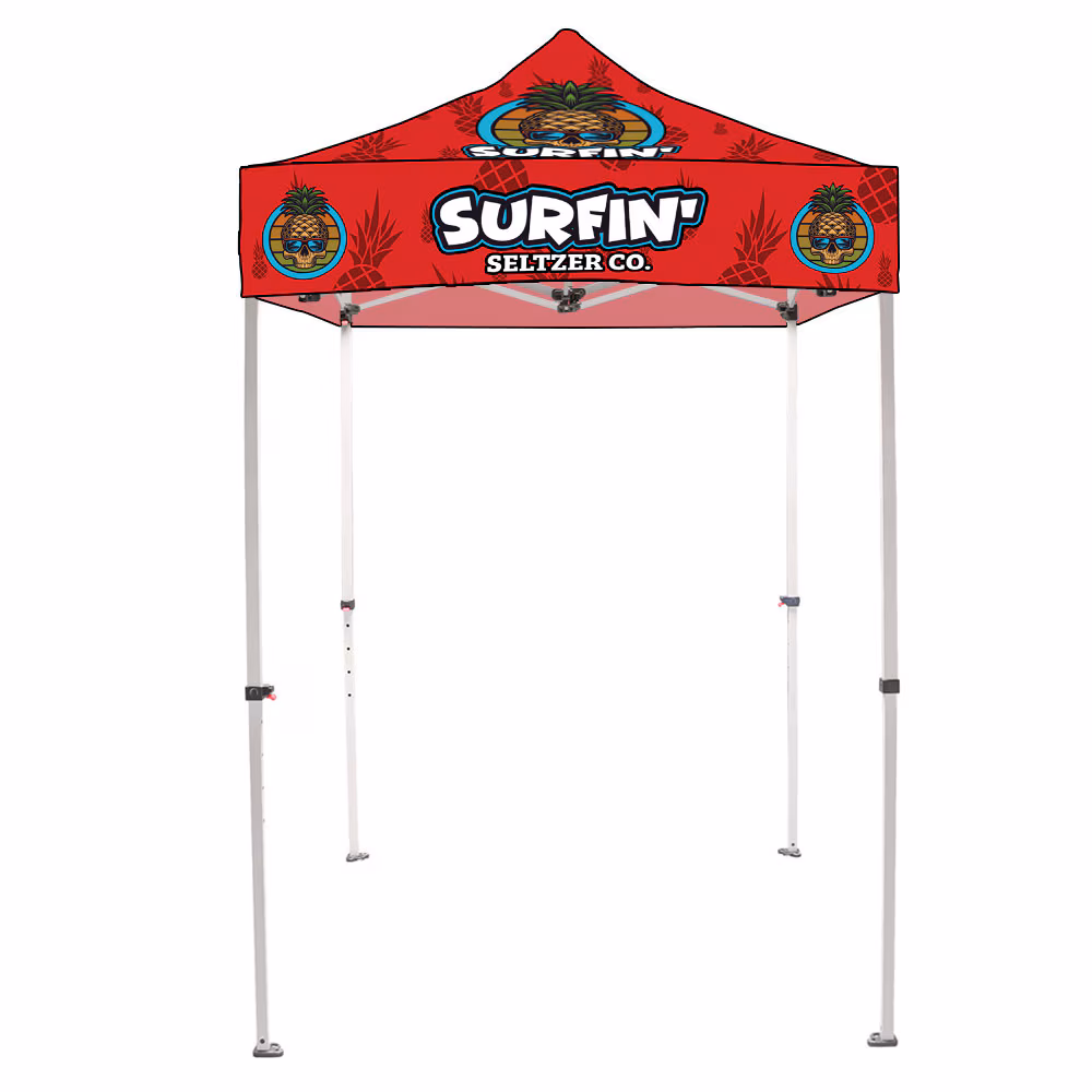 ONE CHOICE 5 ft. Casita Canopy Tents Graphic Package Black Trim 01