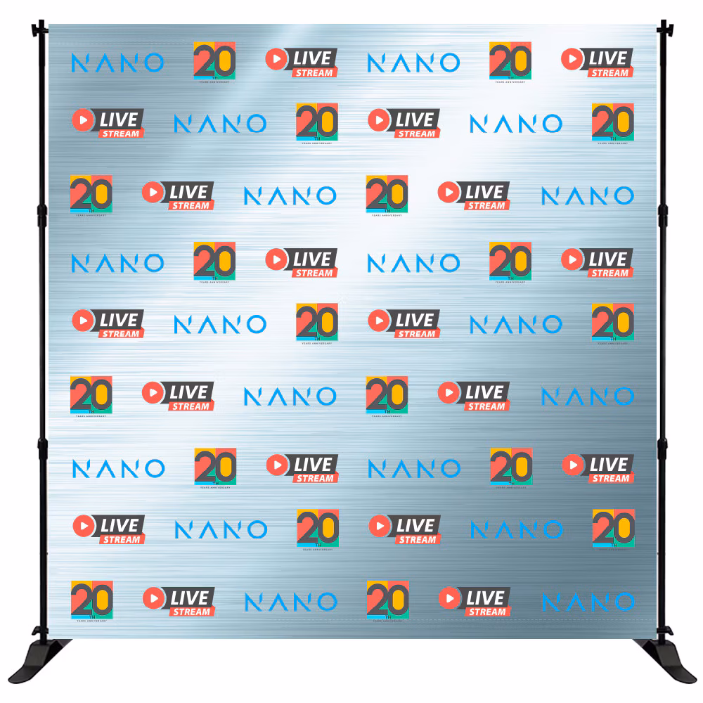 ONE CHOICE Slider Banner Stands Graphic Package 8x7.5 ft 01