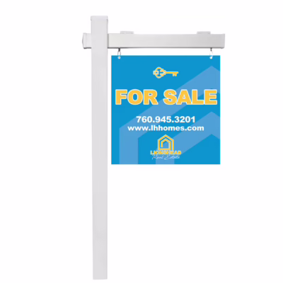 Real Estate Sign Post Large Graphic Package 01